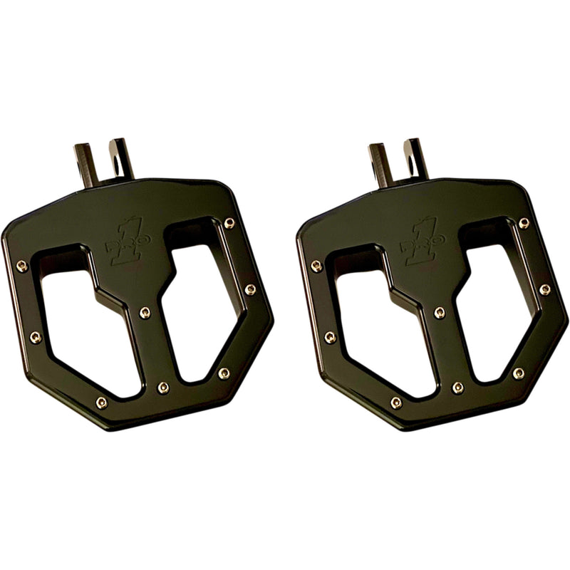 Pro-One Perf.mfg. BMX Mini Footpeg - 500762B For Harley Softail 2018-2020