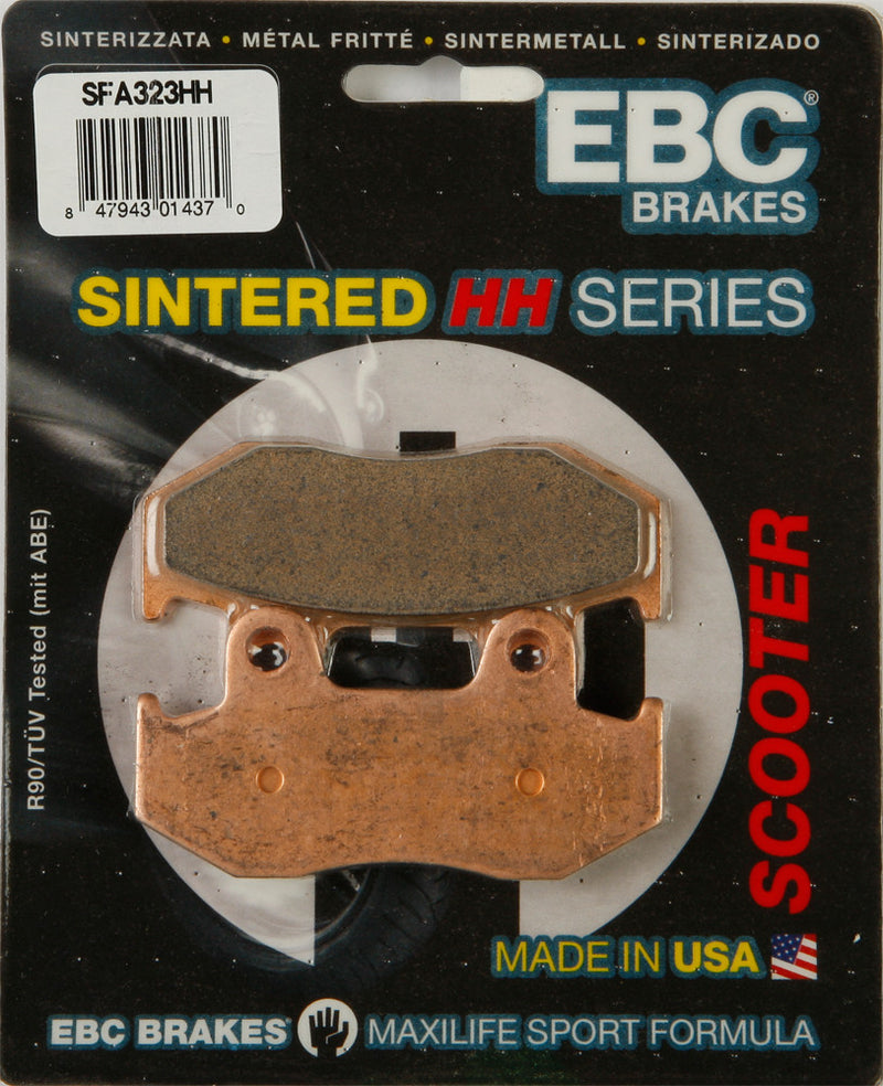 Ebc Brake Pads Double-H Sintered - SFA323HH Honda Elite / SH150i 2010-2011