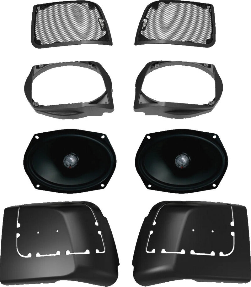 Cerwin Vega 94-1014 RPMST694LK 6"X9" CUT IN LID KIT W/ ST69CX 2014-2023 FLH/T BAGS