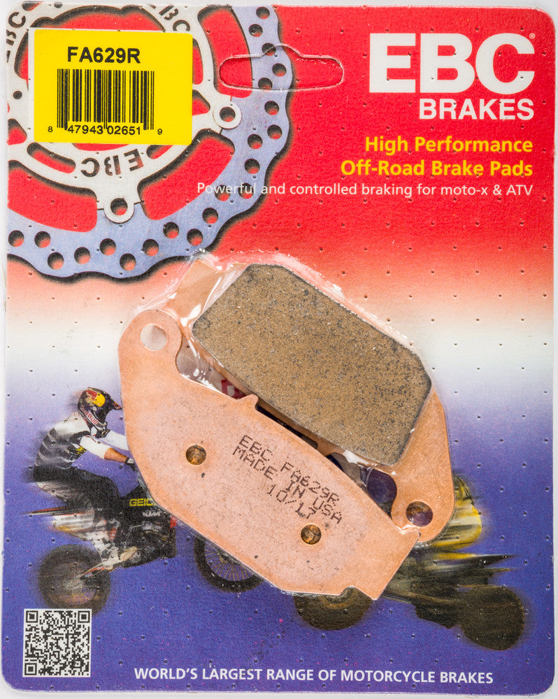 EBC Brake Pads Sintered R Series - FA629R Honda CRF 250 / Grom 2013-2017