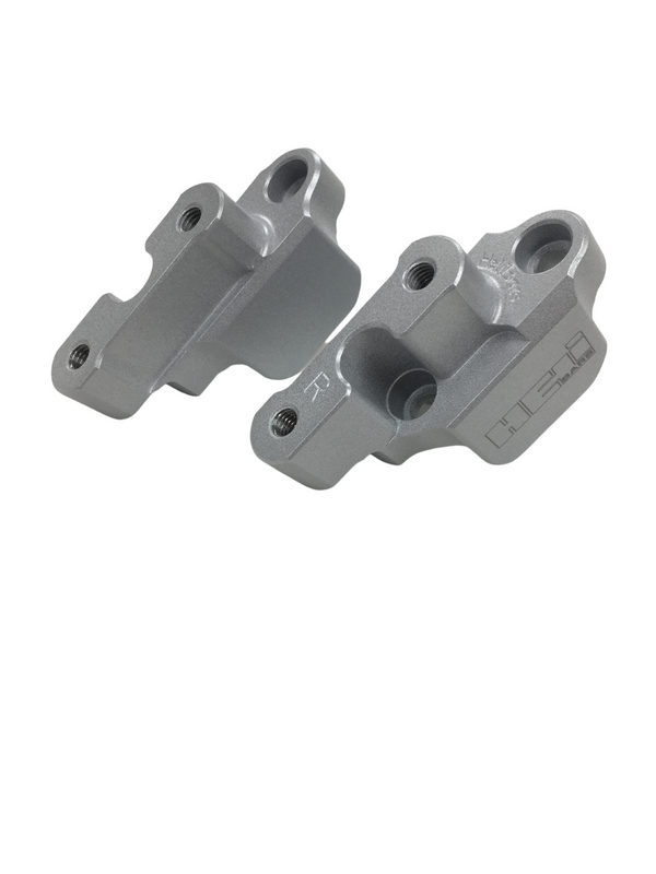 Helibars Handlebar Risers Silver - HR05102 BMW 1200 / R1200RS / R1250RS / 1250 2015-2024