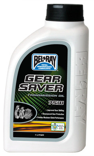 Bel-ray 840-0406 99240-B1LW GEAR SAVER TRANSMISSION OIL 75W 1L