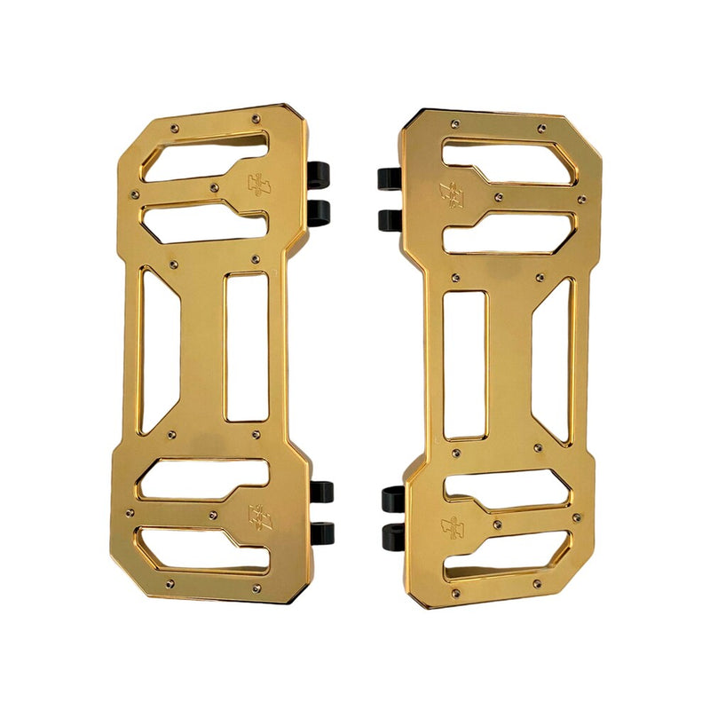 Pro One PRO Board V1 Floorboard Gold Nitrile Coating - 500770TIN For Harley Motorcycles 1984-2021