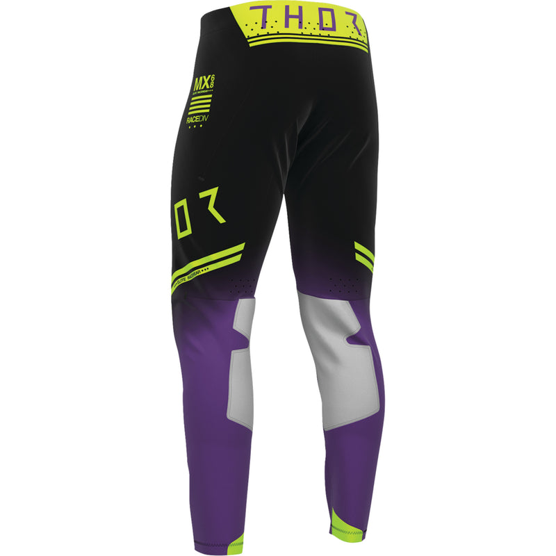 Thor Sportmode Geo Pants Black Purple US 28