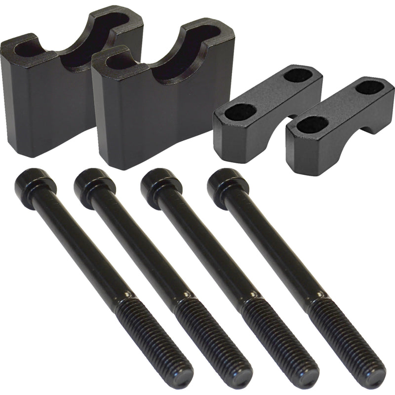 POWERMADD 0602-1431 45215 Universal 7/8" Bar Risers Riser w/ Bolts - 1-1/2"