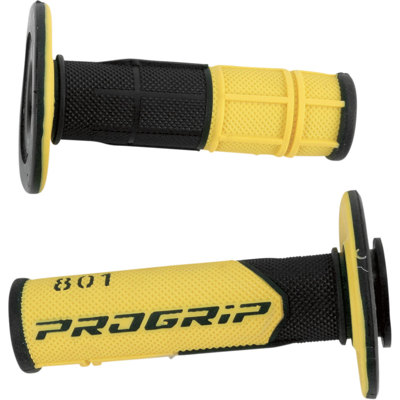 PRO GRIP 0630-0551 PA080100NEGI 801 Hybrid Duo-Density Cross Grips black/yellow