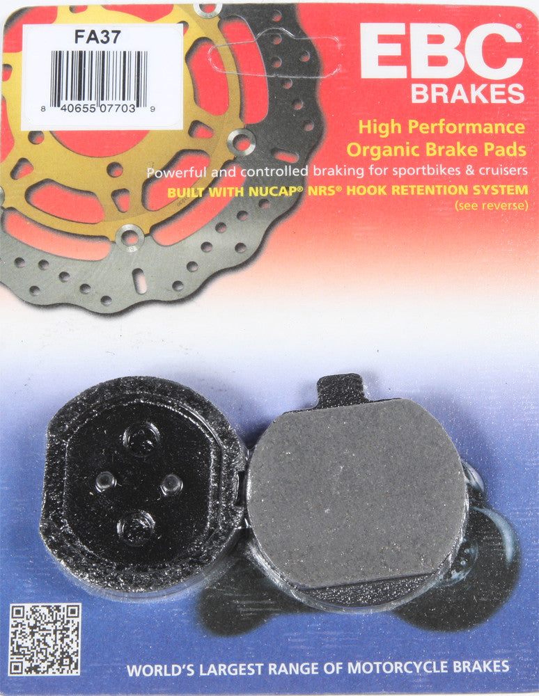 EBC Brake Pads - FA37 Kawasaki 750 / 900 Ltd / 1000 Ltd / 650 Custom 1976-1979