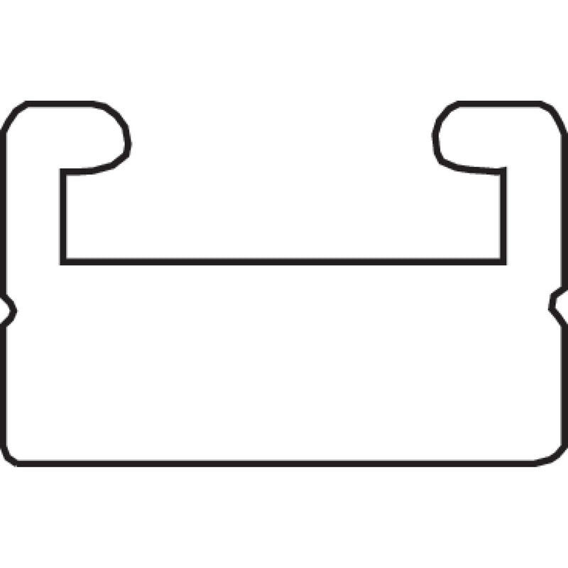 GARLAND 482RD 20-4996201-02-1 Replacement Slide red  - uhmw - profile 20 - length 49.3125" - yamaha
