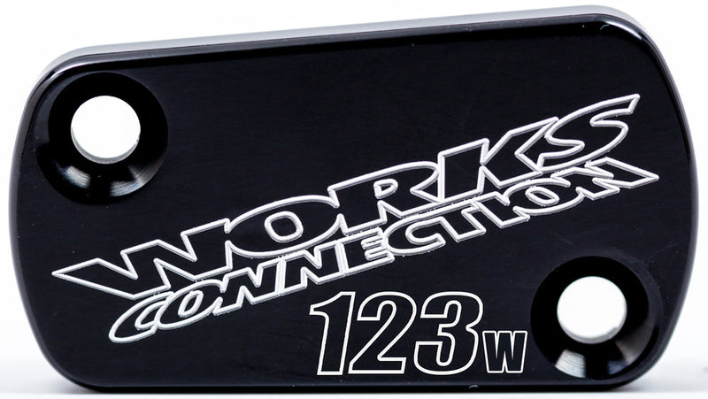 Works Clutch Cover Black - 21-152 Kawasaki Dirt Bikes 2019-2024