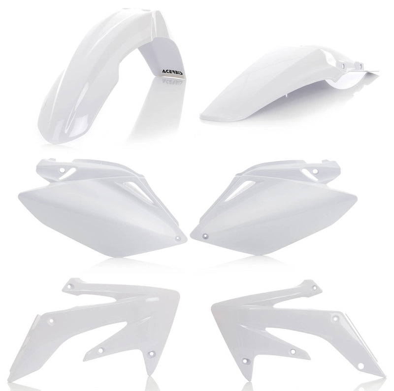 Acerbis Plastic Kit White - 2041040002 Honda CRF250R 2006-2009