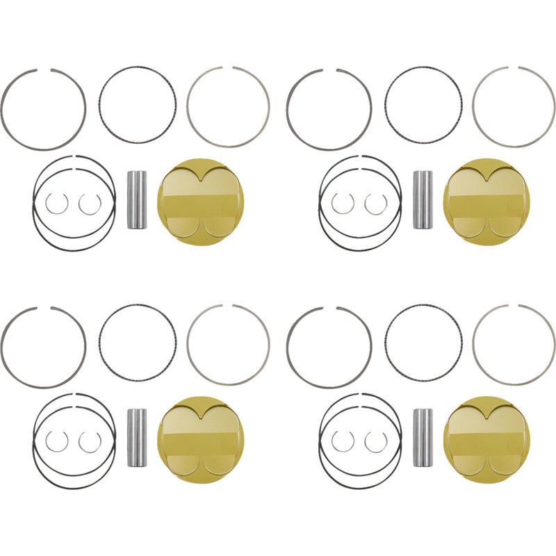 Je Pistons Piston Kit - 379437 Suzuki 1300R Hayabusa 1999-2007