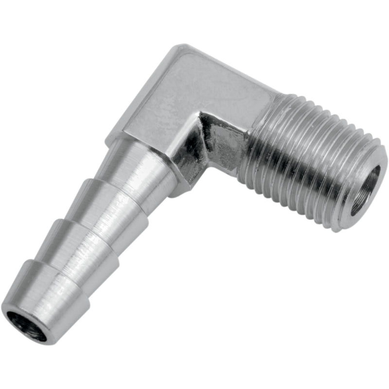 GARDNER-WESTCOTT DS-245260 7-91HB-4X2 Hose and Tank Fitting Male Elbow - 1/4" x 1/8" - Chrome