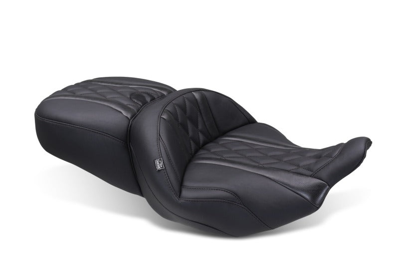 Mustang Motorcycle 89411 Mustang 23-25 Harley CVO Road Glide (st) Super Touring Standard Reach One-piece, 2 UP Black - User 1