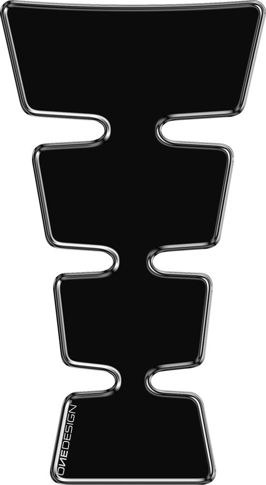 One Emblems Tankpad Large Black - CGMAXBKP For Ducati Motorcycles 1993-2018 | Kawasaki Motorcycles 1984-2018 | Aprilia Motorcycles 1998-2018