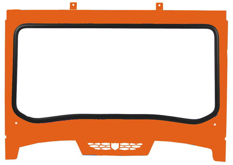 Pro Armor Asylum Front Windshield Orange Madness - P188W460OM Polaris RZR 2019-2022