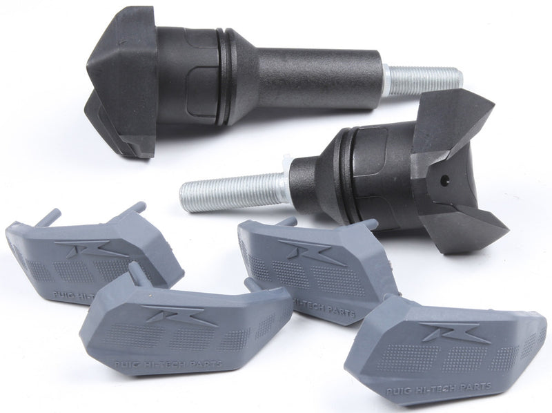 Puig Hi-tech Parts 561-3625BK 7724N FRAME SLIDERS R19 BLACK YAM