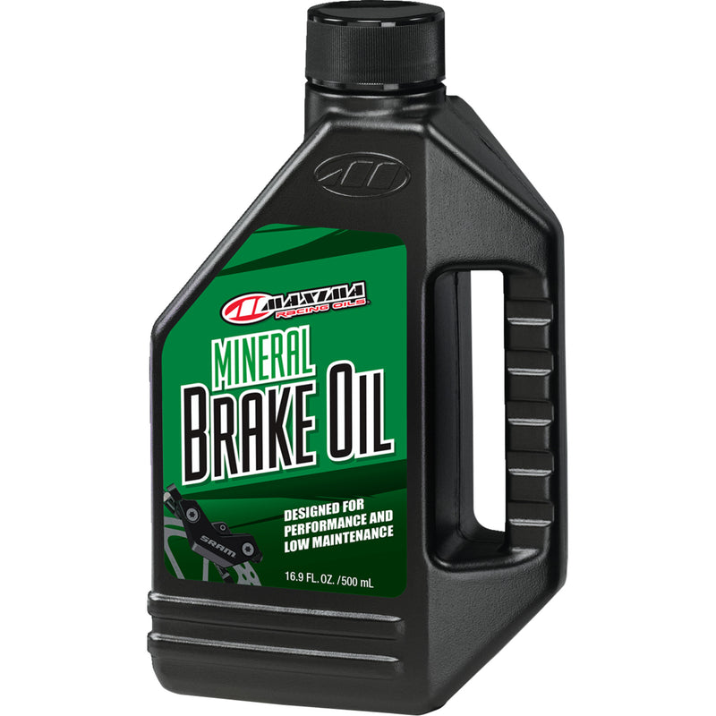 MAXIMA RACING OIL 3703-0068 85-01916 Bicycle Mineral Brake Oil Mineral Brake Fluid - 16 U.S. fl oz.