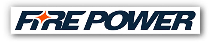 Fire Power 99-8102 99-8102 FIRE POWER STICKER WHITE 100 PKS