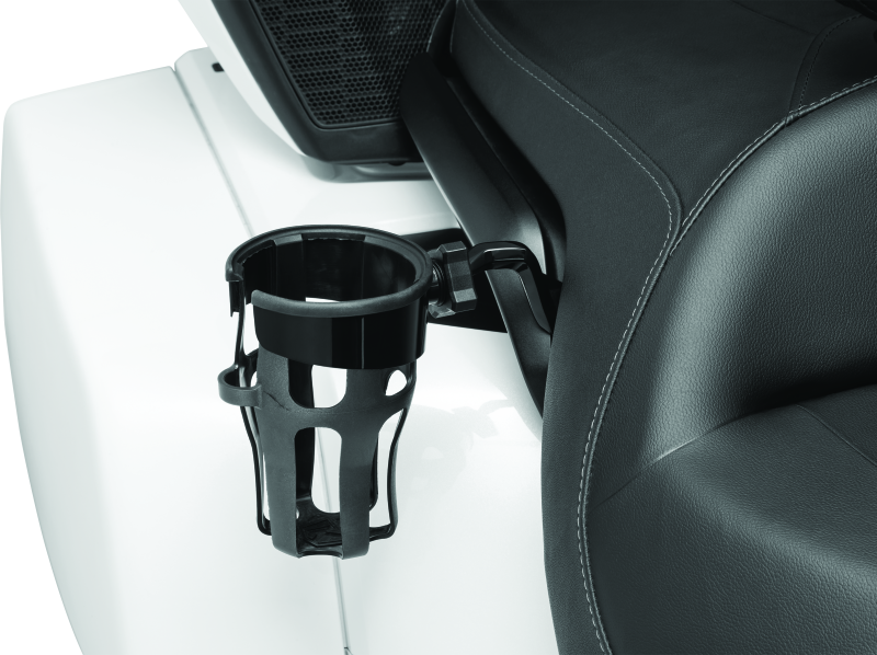 Kuryakyn 6493 Reflex Drink Holder-passenger Mount Black - User 1