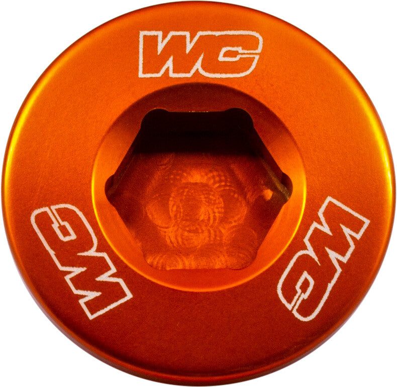 Works Engine Plugs Orange - 24-453 KTM Dirt Bikes 2011-2021