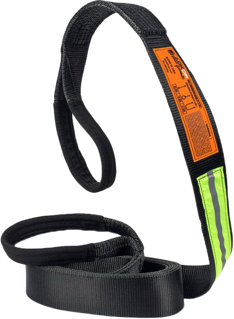 Bubba Ropes 740-6002 17600BOP2 3"X20' BLACK OP TOW STAP