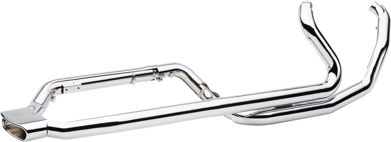 Cobra Powerport Dual Headpipes Chrome FLH FLT - 6253DB1 For Harley Touring 2009-2016