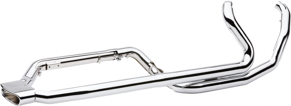 Cobra 82-96225 6253DB1 POWERPORT DUAL HEADPIPES CHROME FLH/FLT 09-16