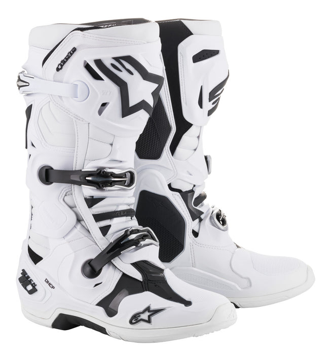 Alpinestars 482-01111 2010020-20-11 TECH 10 BOOTS WHITE SIZE 11