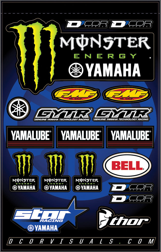 D'cor Visuals D-Cor Star Monster Decal Sheet - 40-50-117