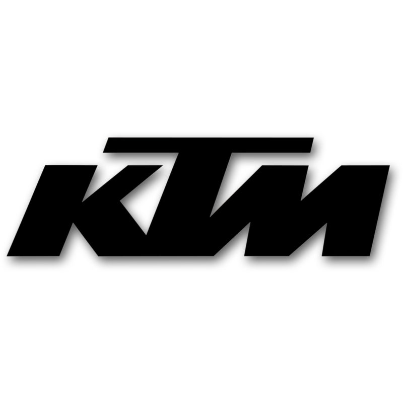 FACTORY EFFEX 4320-1876 19-94558 Die-Cut Logo Decal Die-Cut Decal - 5' - KTM Black