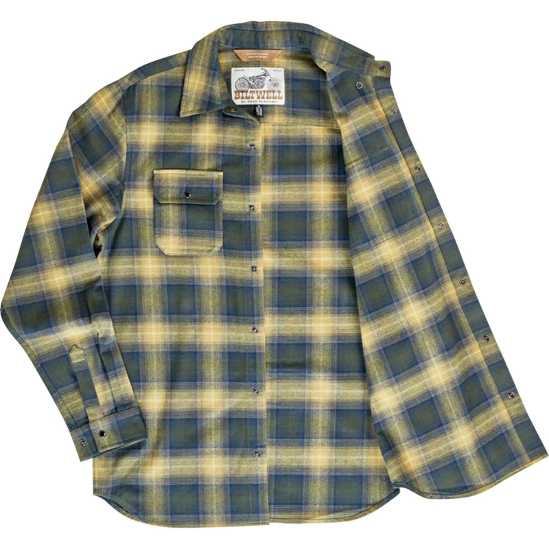 BILTWELL HI Test Flannel Shirt Moss