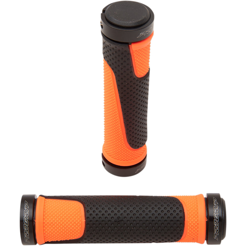 PRO GRIP 0630-2400 PA099722AF02 997 Lock-On Open End Locking Grips Grips - Locking - 997 - Fluorescent Orange/Black