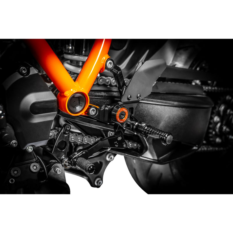 Gilles Tooling MUE2 Rearset - MUE2-KT01-B KTM 1290 Super Duke 2020-2022