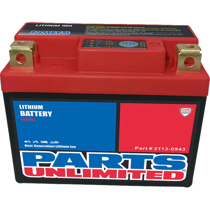 Parts Unlimited Battery - 2113-0943 Yamaha YZ 250 / YZ 450 2023-2024