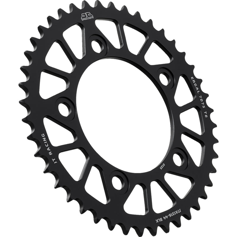 JT SPROCKETS 1211-2902 JTA1316.44BLK Aluminum Rear Sprockets Rear Sprocket - Aluminum - 44 Tooth - Black - Honda