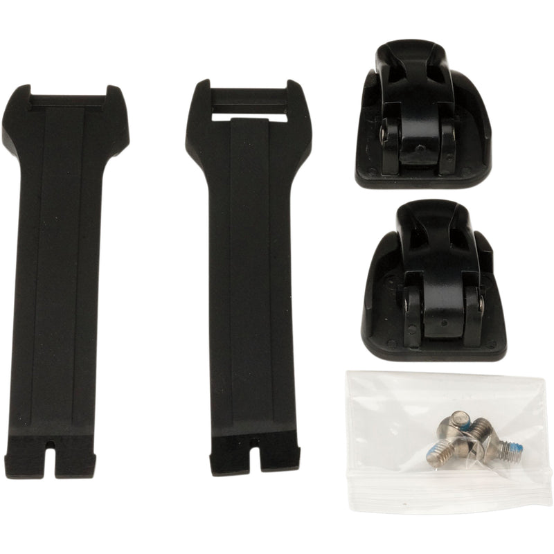 MOOSE OFFROAD M1.3 Boots Replacement Parts Strap/Buckle Kit - Black