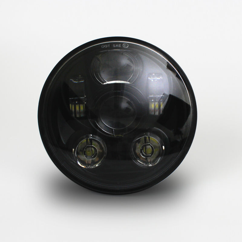 Cyron 227-0070B ABIG5-B6K HEADLIGHT 5.75" BLACK 6 PROJECTOR