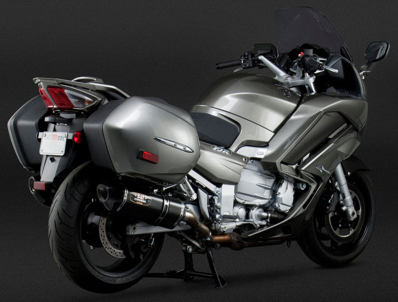 Yoshimura 960-1562 13150E0220 EXHAUST SIGNATURE R-77 SLIP-ON SS-CF-CF DUAL