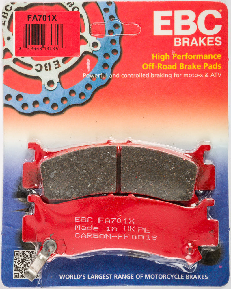 EBC Brake Pads Carbon X Series - FA701X Honda Pioneer 2016-2018