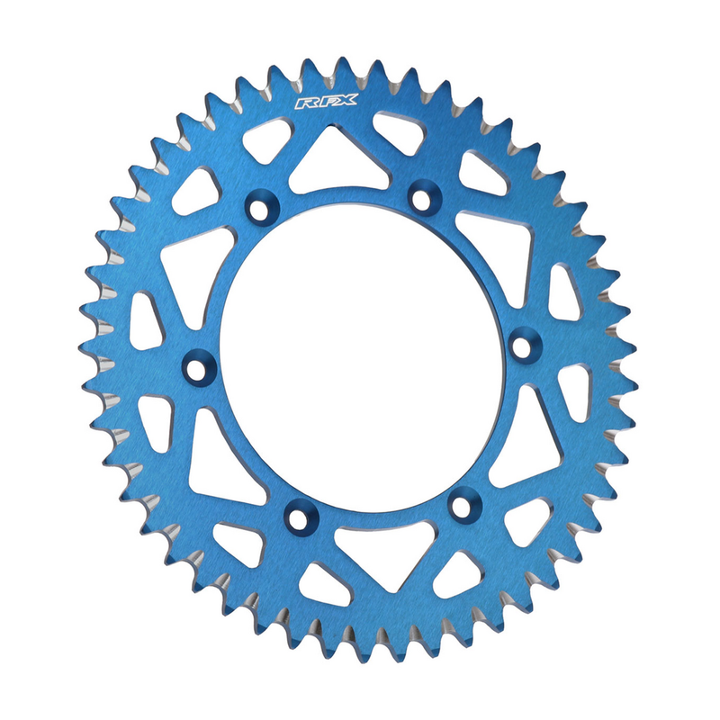 Rfx 739-3569950B FXRS 56-50 99BU ALUMINUM REAR SPROCKET 50T BLUE KTM/HUSQ/GAS