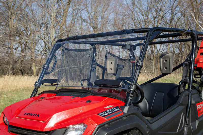 Kolpin 61-2795 2795 POLY FRONT WINDSHIELD FULL FIXED VENTED HON