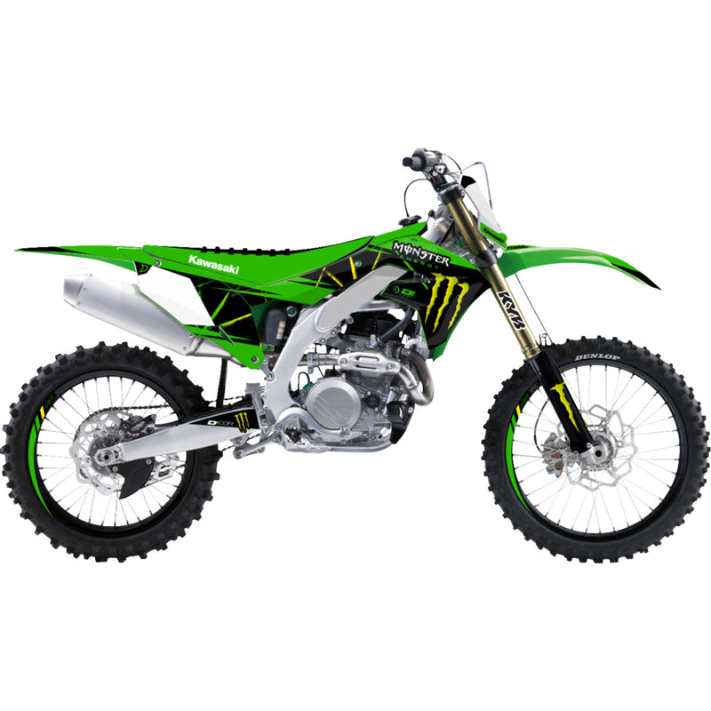D'cor Visuals Graphic Kit - 20-20-136 Kawasaki KX 450 / KX 250 2019-2024