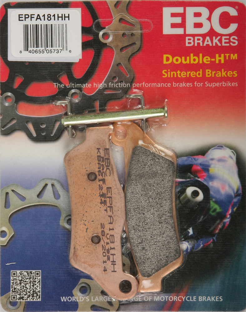 EBC Extreme PRO Brake Pads - EPFA181HH For Harley Street 2016 | Husqvarna Dirt Bikes 2005-2017 | Moto Guzzi Breva / Griso / Norge / Stelvio 2007-2011