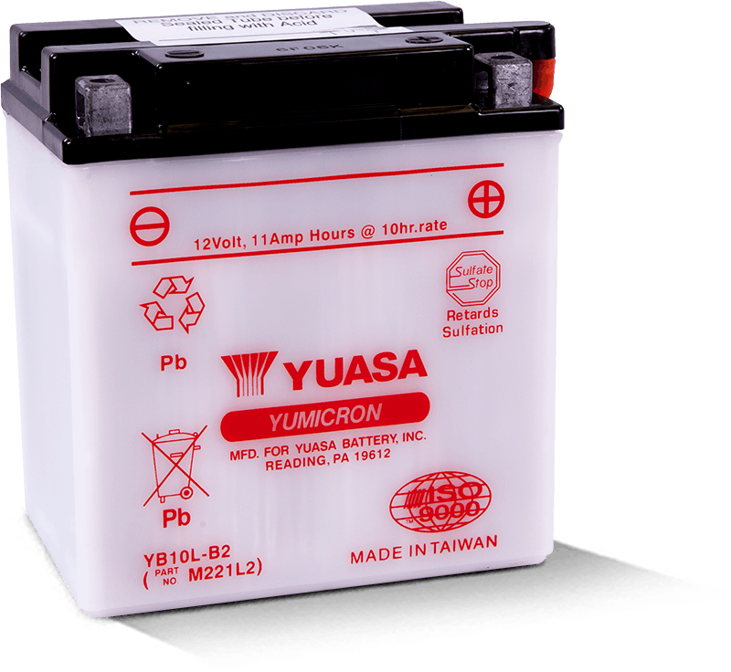 Yuasa Battery YUAM221L2 Yuasa YB10L-B2 Yumicron 12-Volt Battery - User 1