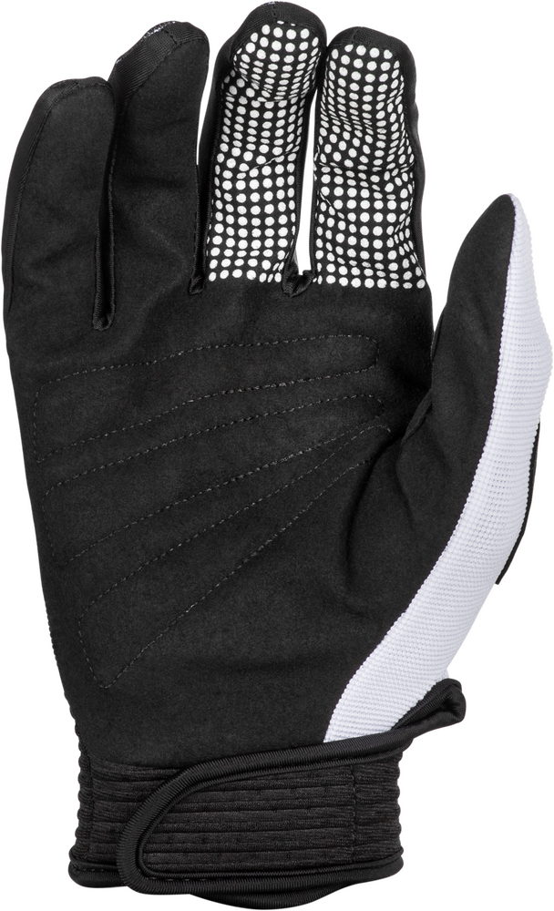 Fly Racing 378-9123X 378-9123X F-16 GLOVES BLACK/WHITE 3X