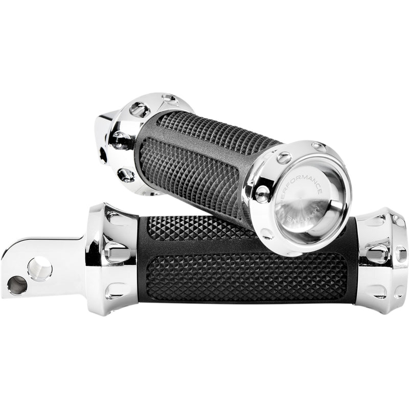 Performance Machine (pm) Overdrive Footpeg - 0035-1245M-CH For Harley Softail 2018-2020