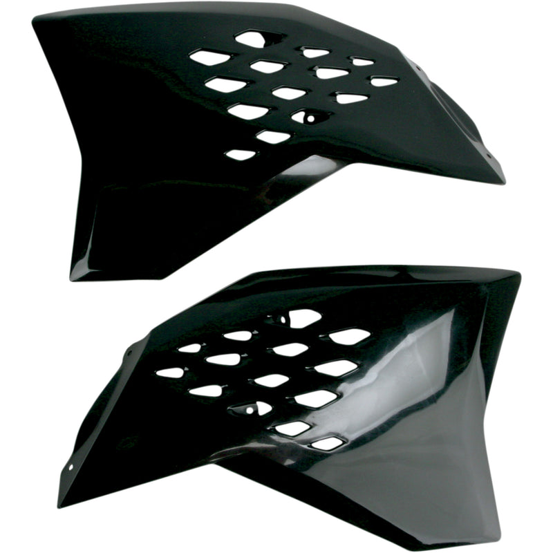 Ufo Radiator Cover - KT04016-001 KTM Dirt Bikes 2009-2012