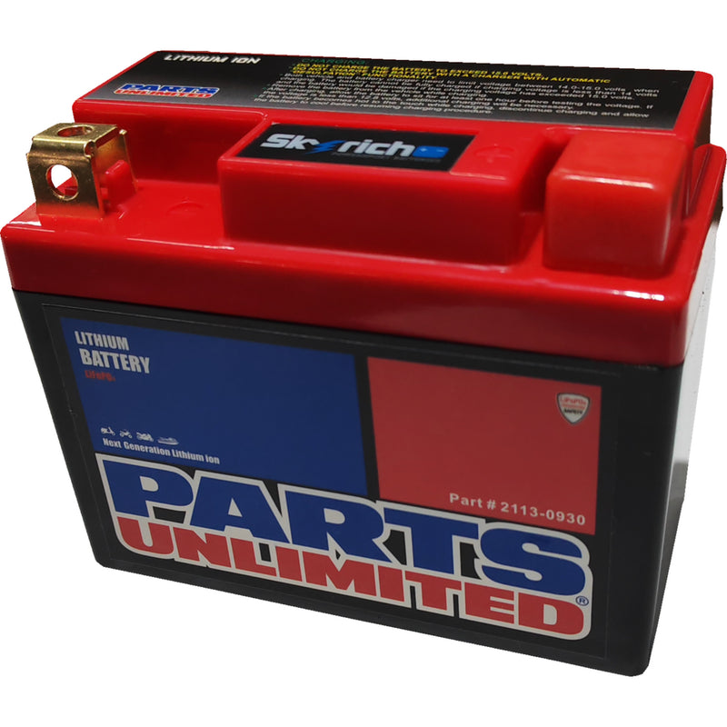 PARTS UNLIMITED 2113-0930 Lithium Ion Battery Battery - HJ01L-FP