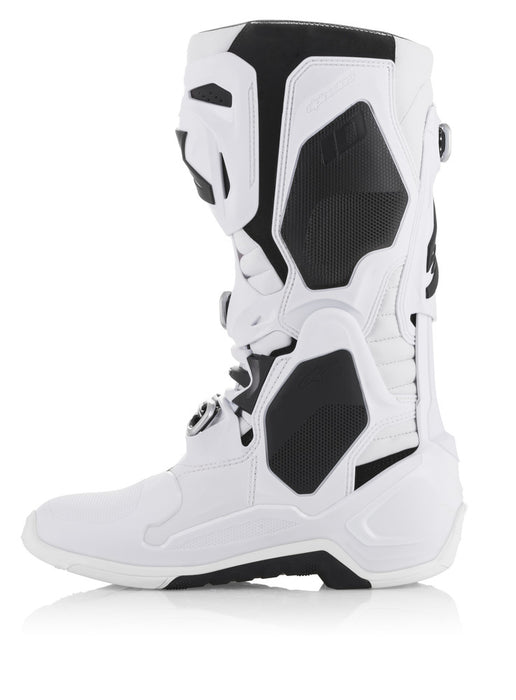 Alpinestars 482-01111 2010020-20-11 TECH 10 BOOTS WHITE SIZE 11