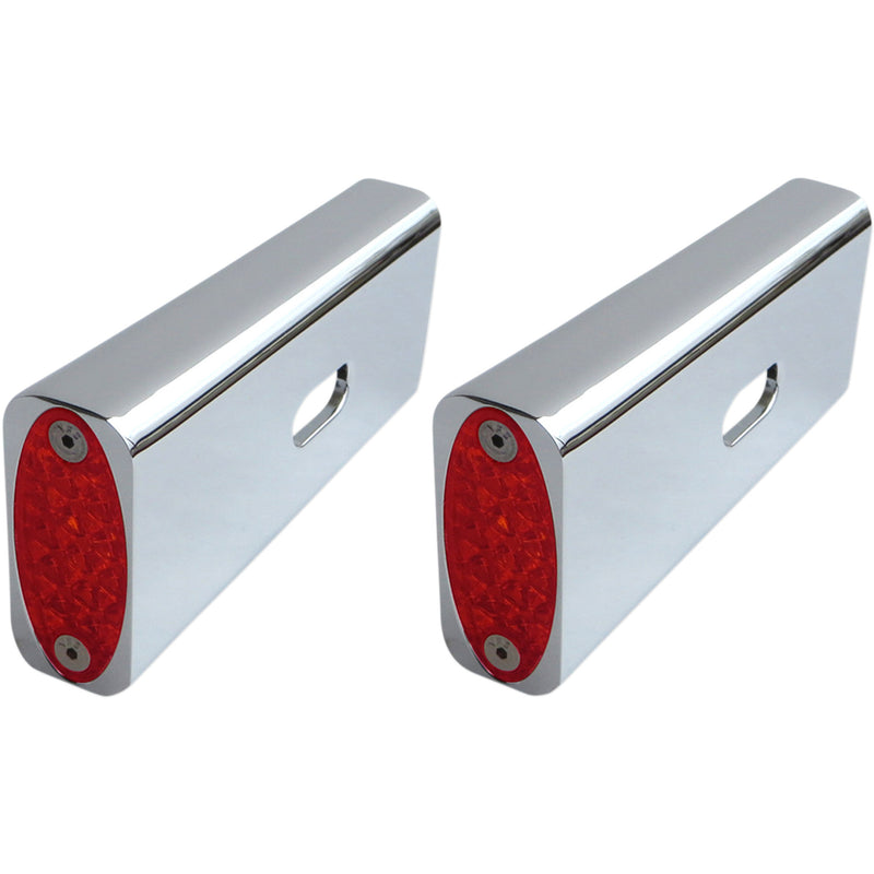 Pro-One Perf.mfg. Marker Light - 909108R For Harley 1984-2017